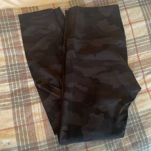 Lulu grey camp leggings